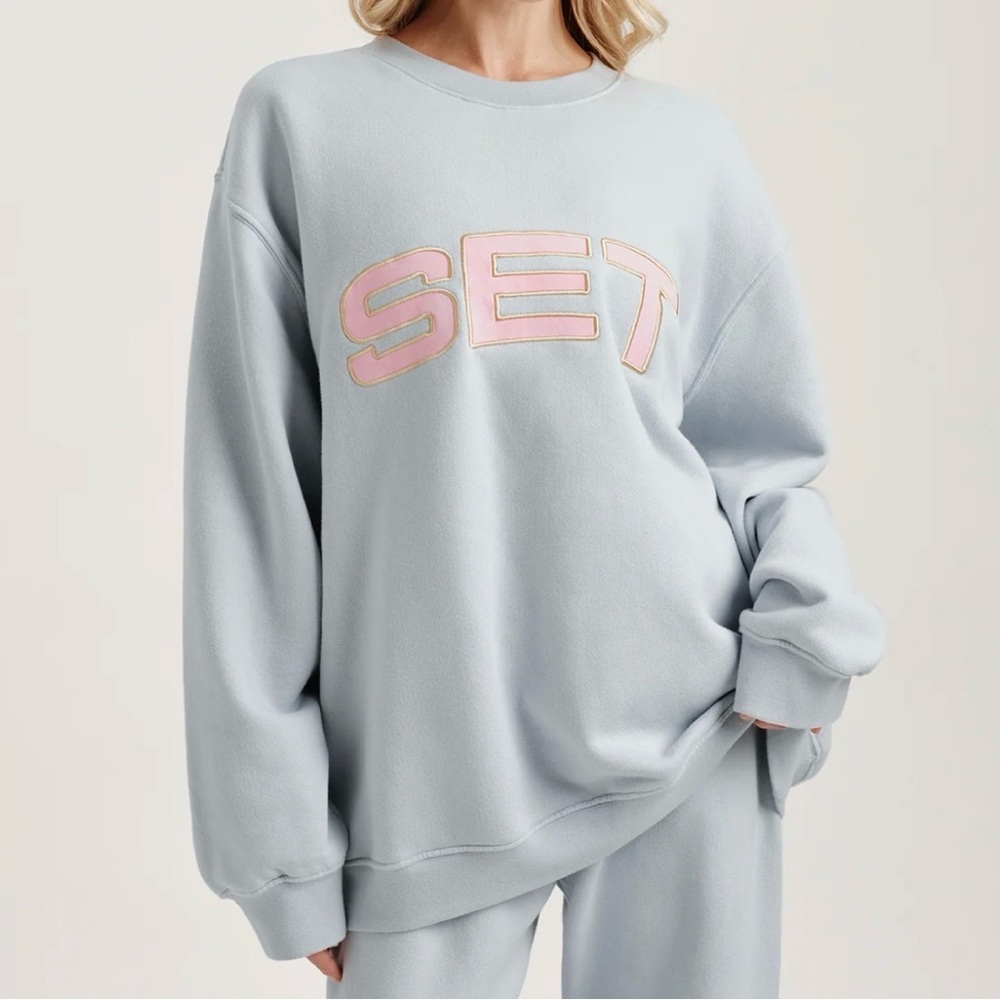 Set Active Valentine Crewneck Blush